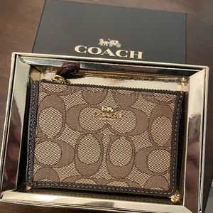 Coach change purse